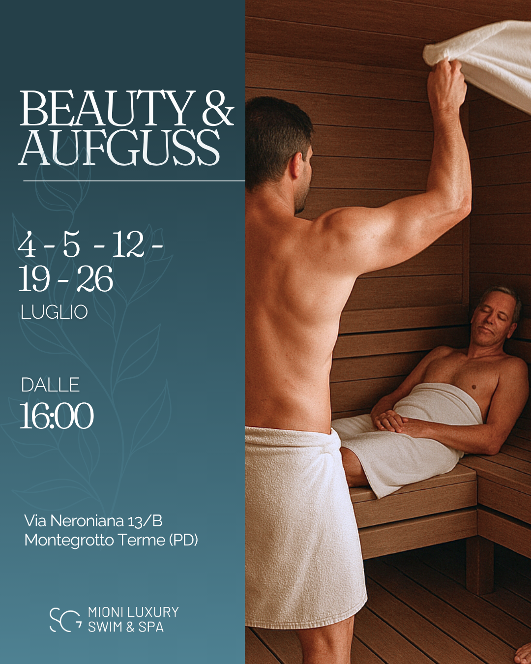 Beauty & Aufguss Mioni Luxury Swim & Spa