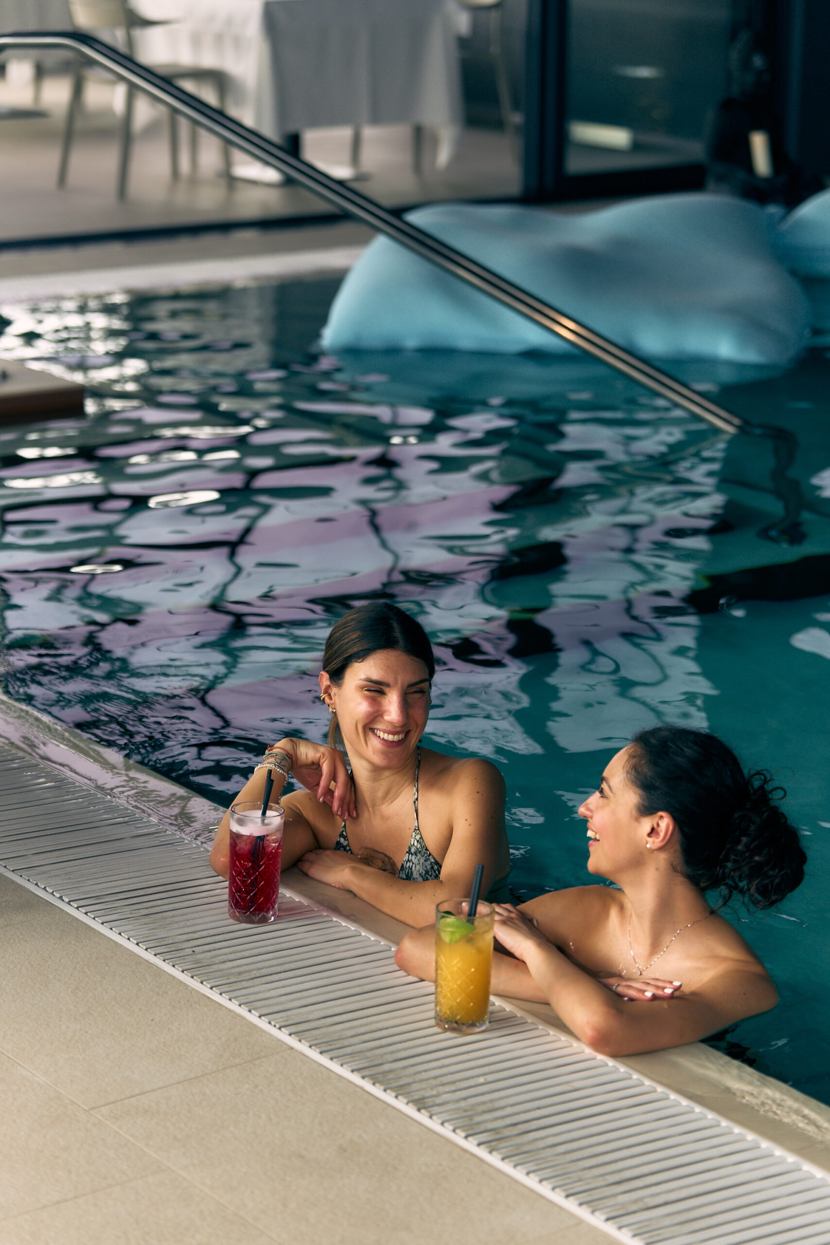 Piscina con amiche Montegrotto Terme