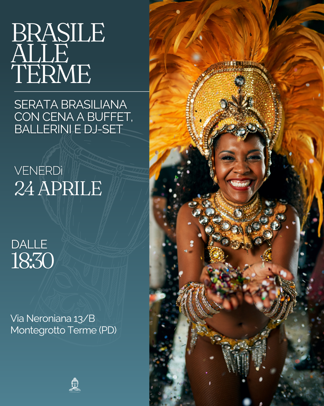 Serata Brasiliana: Brasile alle Terme di Montegrotto