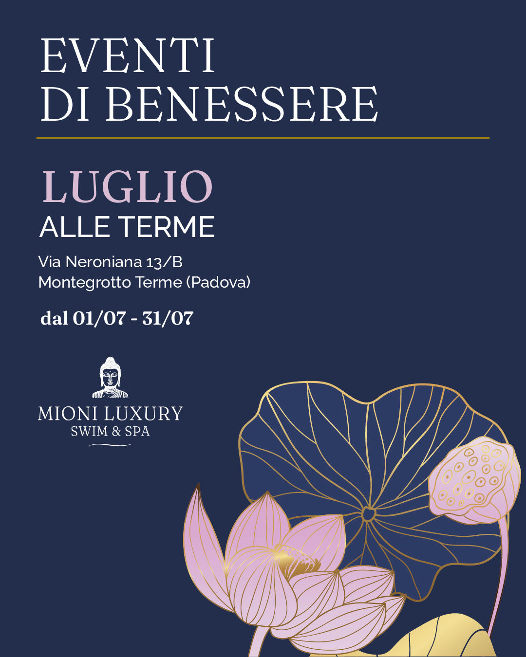 Eventi di Luglio alle terme a Montegrotto