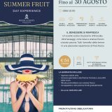 Locandina Weekend Summer Fruit ananas agosto 2026 - Mioni Luxury Swim & Spa, Montegrotto Terme