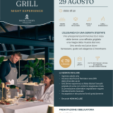Locandina evento Chic Grill, sabato 29 agosto a Mioni Luxury Swim & Spa, Montegrotto Terme