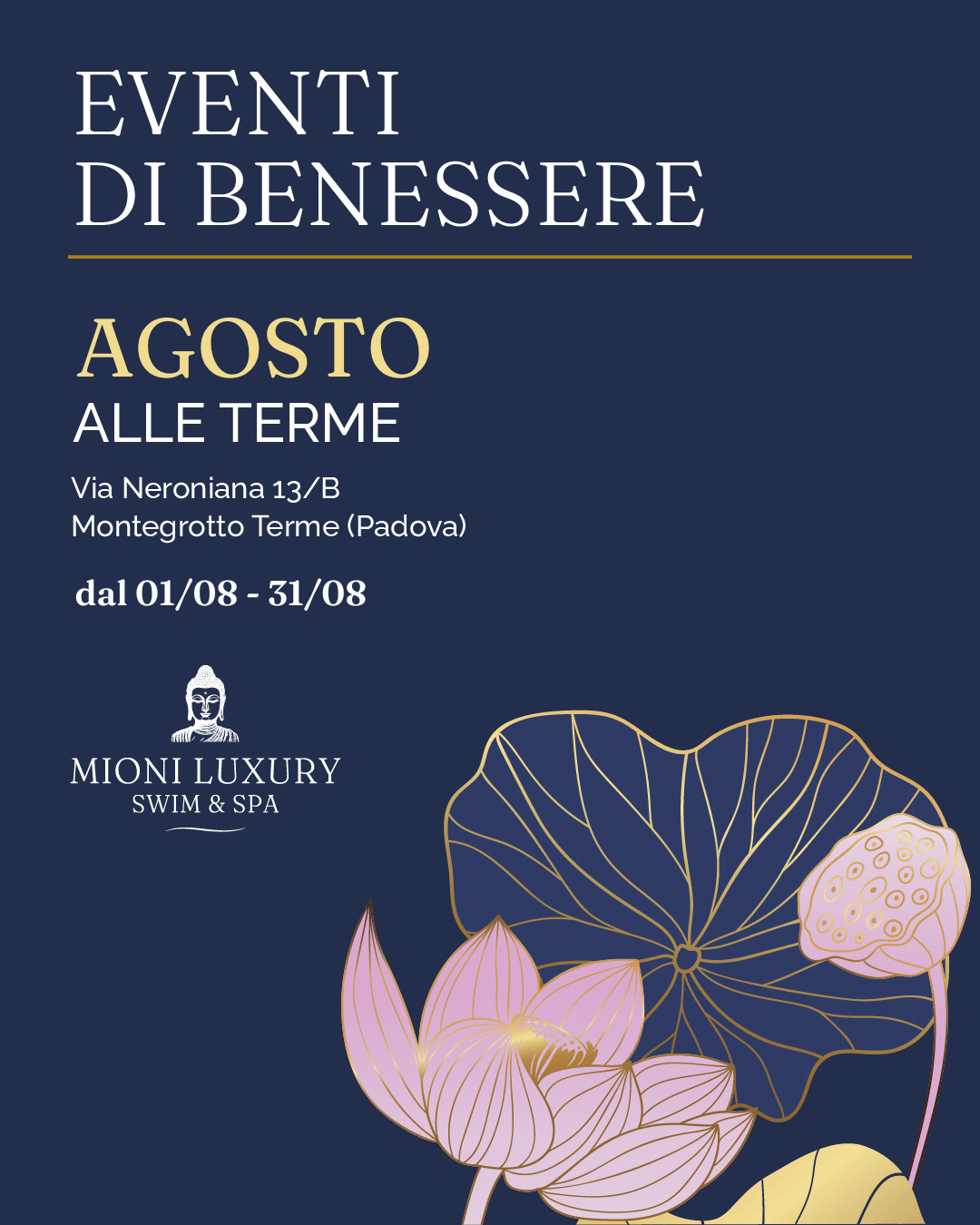 Eventi di Agosto alle terme a Montegrotto