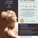 Locandina dei Giorni da Venere del 12 e 26 ottobre al Mioni Luxury Swim & Spa, giornate dedicate ai trattamenti anticellulite con consulenza e fango