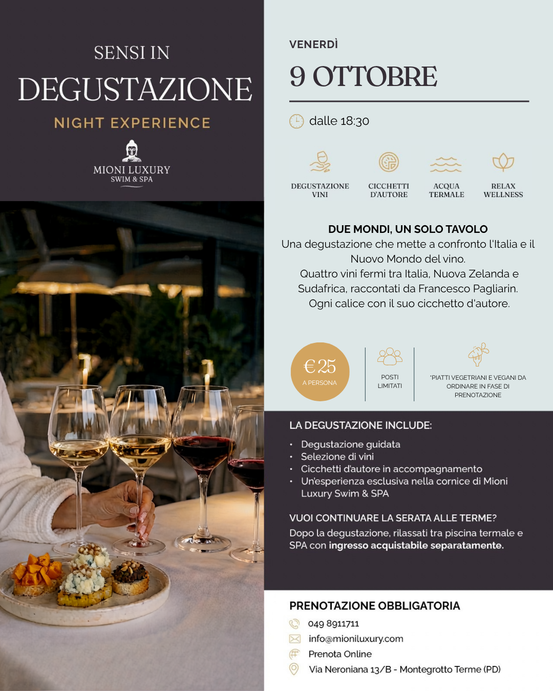 Sensi in Degustazione: Italia e Nuovo Mondo