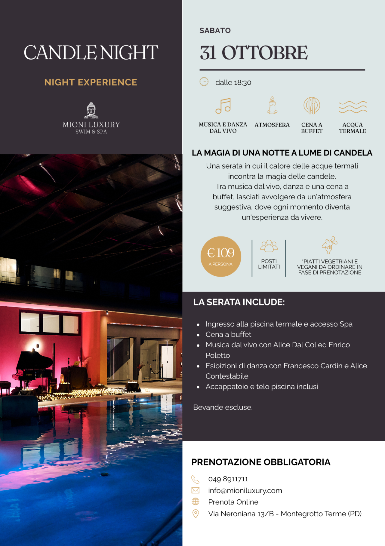 Terme & Candle Night: La notte delle candele