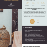 Locandina Hammam del 25 ottobre 2026 al Mioni Luxury di Montegrotto Terme, con programma dei rituali marocchini, orari e prenotazioni.